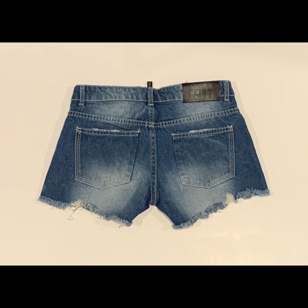Kids size 12 DKNY denim shorts